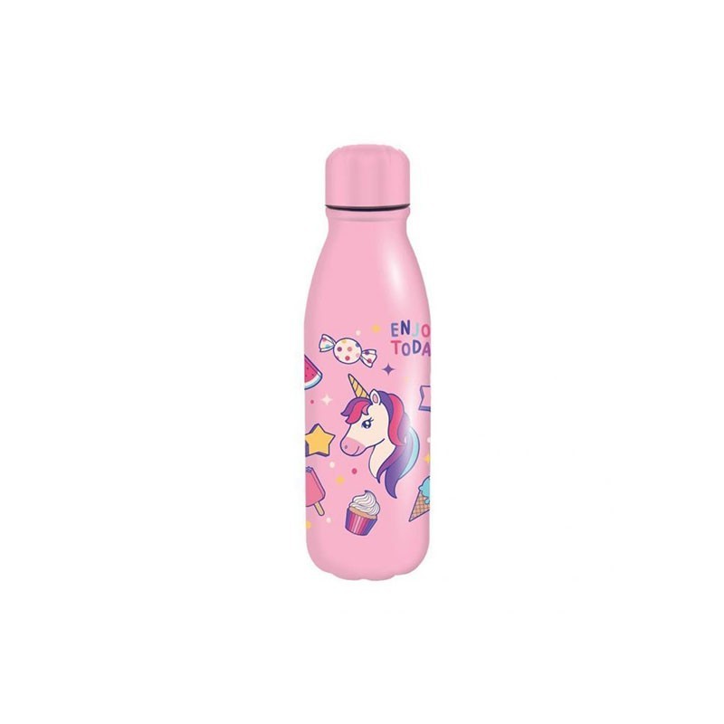 5205698670589MUST Ανοξείδωτο Παγούρι Unicorn 6,6Χ22cm 550ml _beautyfree.gr