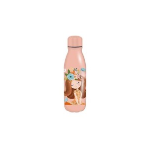 5205698688874MUST Ανοξείδωτο Παγούρι Girl Flowers 6,6Χ22cm 550ml _beautyfree.gr