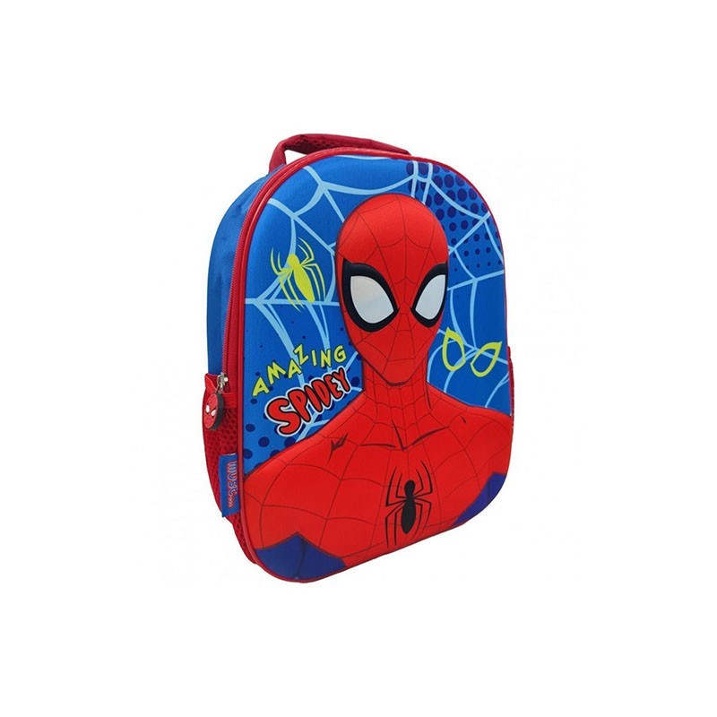 5205698666131MUST Spiderman Amazing Τσάντα Πλάτης Νηπίου 3D EVA 26Χ10Χ32 1Θήκη _beautyfree.gr