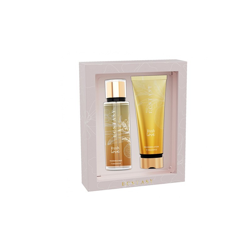 5202568513151ECSTASY Gift Set Rush Love Shimmer Body Cream 236ml & Body Mist 250ml _beautyfree.gr