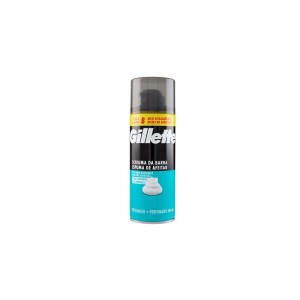 8700216473439GILLETTE Αφρός Ξυρίσματος Sensitive (πράσινο) 400ml_beautyfree.gr