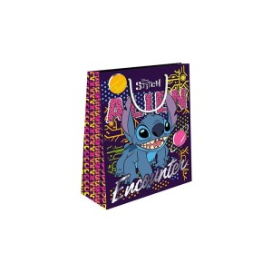 5205698644474LILO & STITCH Σακουλα Δωρου Χαρτινη 18Χ11Χ23 Με Foil _beautyfree.gr