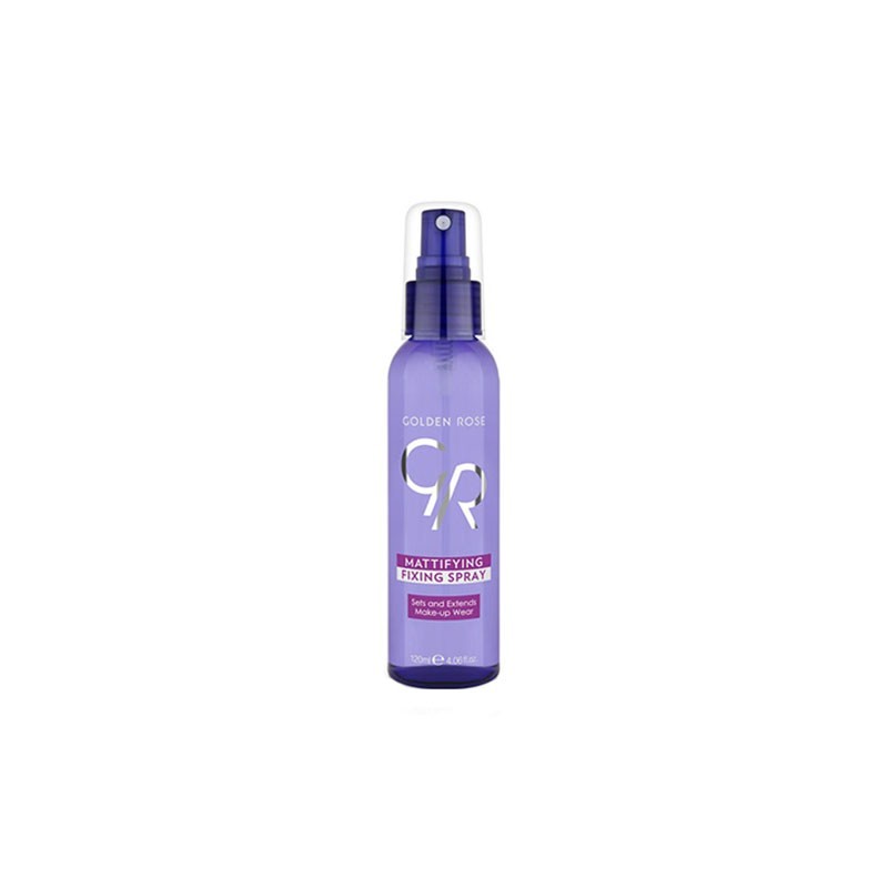 8691190539337GOLDEN ROSE Mattifying Make Up Fixing Spray 120ml_beautyfree.gr