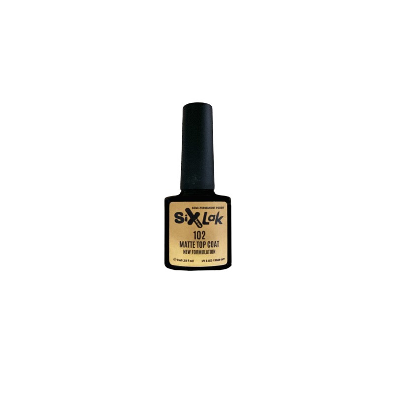 SIXTEEN Sixlak Matte Top Coat No 102