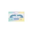 8436609395148IDC INSTITUTE C Shaped Eye Pads Blue _beautyfree.gr