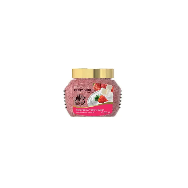 6291012898462PARIS Strawberry Yogurt Body Scrub 500ml_beautyfree.gr