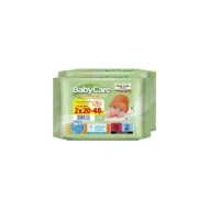 5201263078330BABYCARE Mini Pack Μωρομάντηλα Chamomile (2x20τμχ)_beautyfree.gr