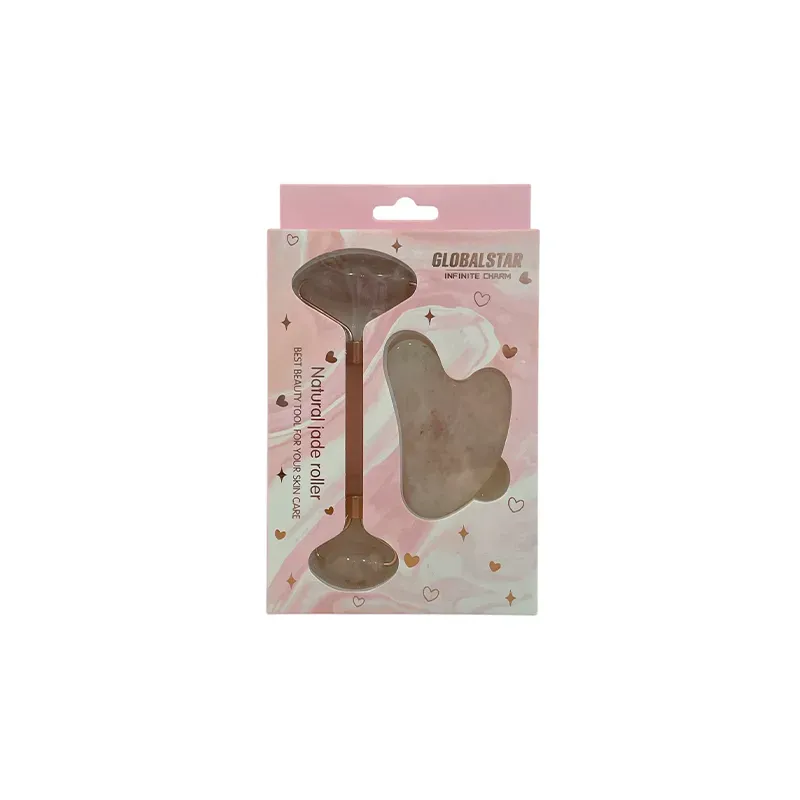 6973578913048GLOBALSTAR Natural Jade Roller & Πέτρα για Μασάζ Προσώπου και Σώματος _beautyfree.gr