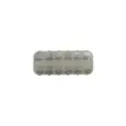 5207440005120BEAUTY SALON Nail Κασετίνα Στρας Ασημί - Ιριδίζον 12 Θέσεων_beautyfree.gr