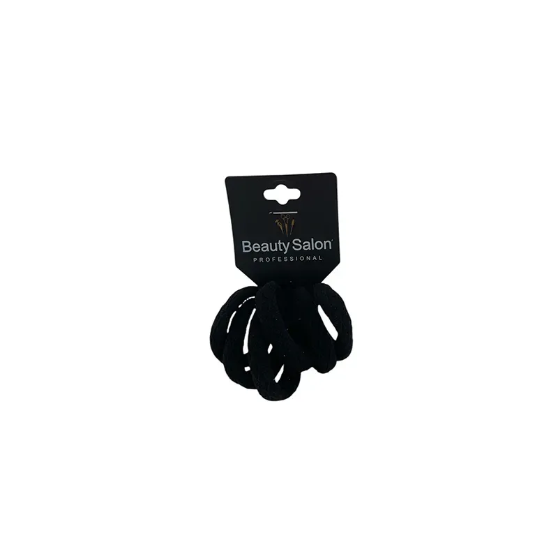 5207440007087BEAUTY SALON Λαστιχάκια Μαλλιών Μαύρα 6τμχ_beautyfree.gr 5207440007087BEAUTY SALON Λαστιχάκια Μαλλιών Μαύρα 6τμχ_beautyfree.gr