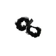 5207440007186BEAUTY SALON Λαστιχάκια Μαλλιών Μαύρα scrunchie Τούλι Σετ 2τμχ_beautyfree.gr