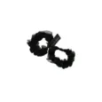 5207440007186BEAUTY SALON Λαστιχάκια Μαλλιών Μαύρα scrunchie Τούλι Σετ 2τμχ_beautyfree.gr