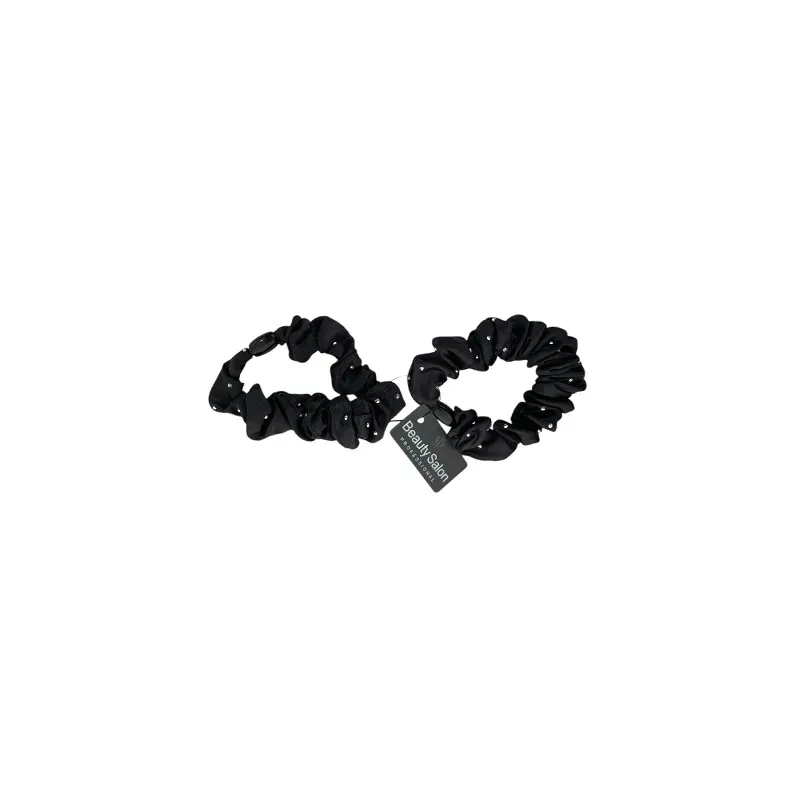 5207440007193BEAUTY SALON Λαστιχάκια Μαλλιών Μαύρα scrunchie Στρασάκι Σετ 2τμχ_beautyfree.gr 5207440007193BEAUTY SALON Λαστιχάκια Μαλλιών Μαύρα scrunchie Στρασάκι Σετ 2τμχ_beautyfree.gr