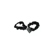5207440007193BEAUTY SALON Λαστιχάκια Μαλλιών Μαύρα scrunchie Στρασάκι Σετ 2τμχ_beautyfree.gr