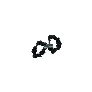 5207440007216BEAUTY SALON Λαστιχάκια Μαλλιών Μαύρα scrunchie Σετ 2τμχ_beautyfree.gr