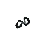 5207440007216BEAUTY SALON Λαστιχάκια Μαλλιών Μαύρα scrunchie Σετ 2τμχ_beautyfree.gr