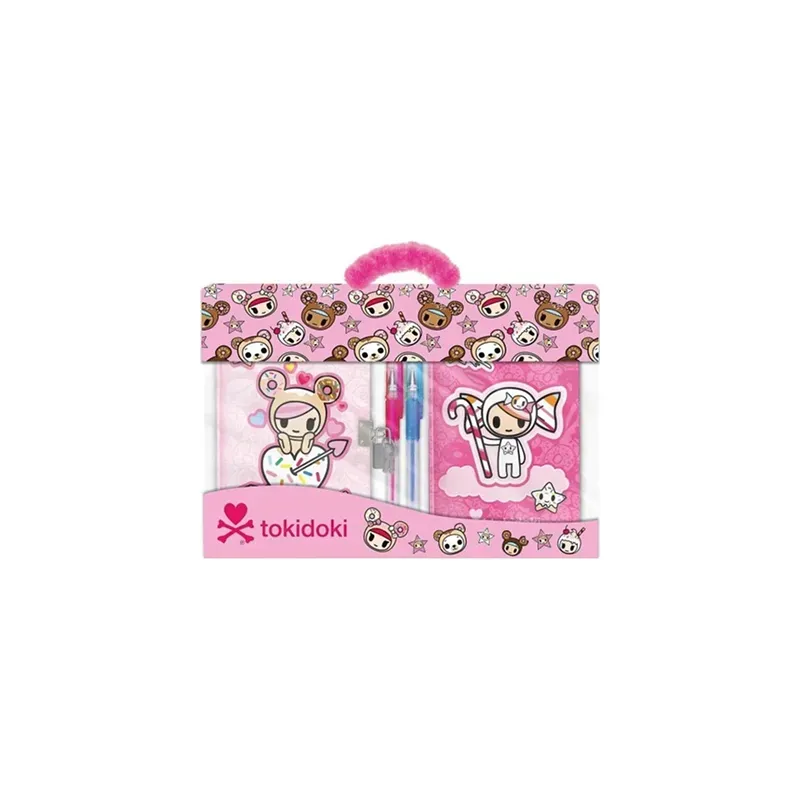 5205698700316TOKIDOKI ΗΜΕΡΟΛΟΓΙΟ ΜΕ ΚΛΕΙΔΑΡΙΑ ΣΗΜΕΙΩΜΑΡΙΟ ΚΑΙ 2 ΣΤΥΛΟ GEL _beautyfree.gr