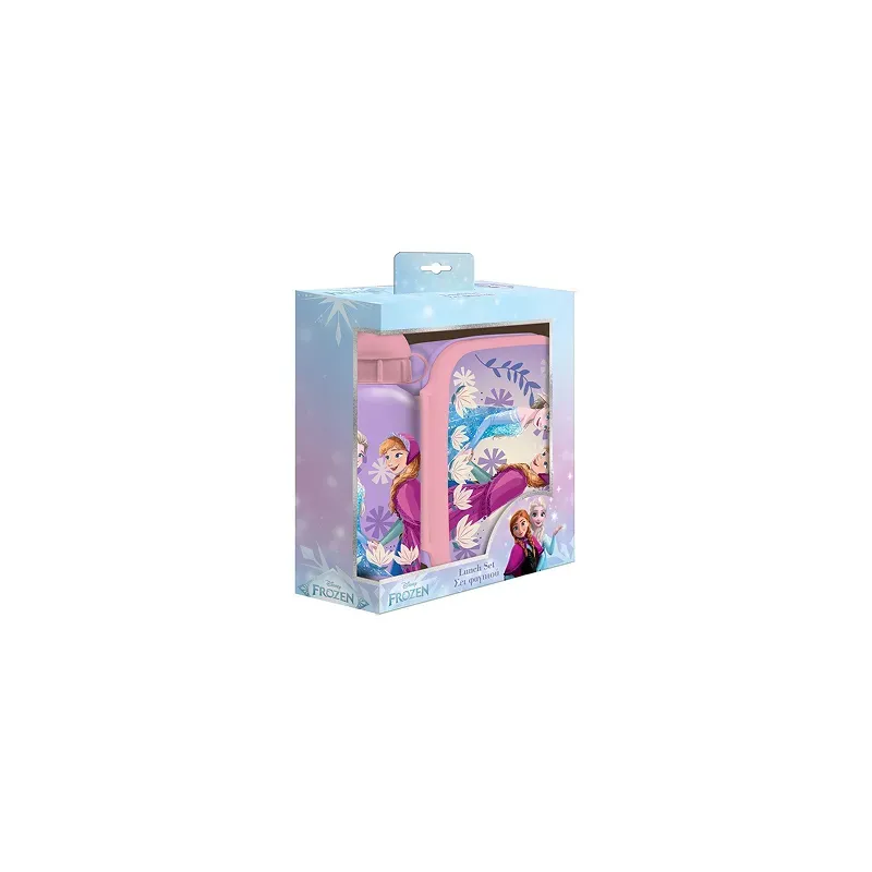 5205698741371FROZEN 2 ΦΑΓΗΤΟΔΟΧΕΙΟ PP 800ML & ΠΑΓΟΥΡΙ ΑΛΟΥΜΙΝΙΟΥ 500ML ΣΕΤ _beautyfree.gr