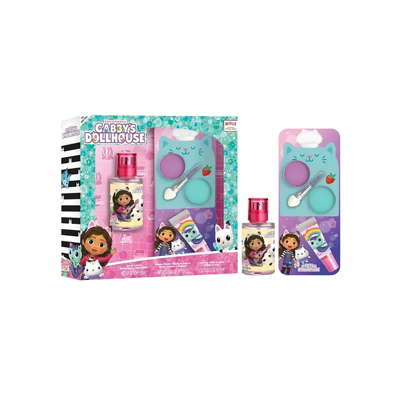 8411114094823AIRVAL GABBY'S DOLLHOUSE Set EDT 30ml , Shadow Palette & Lip Gloss _beautyfree.gr