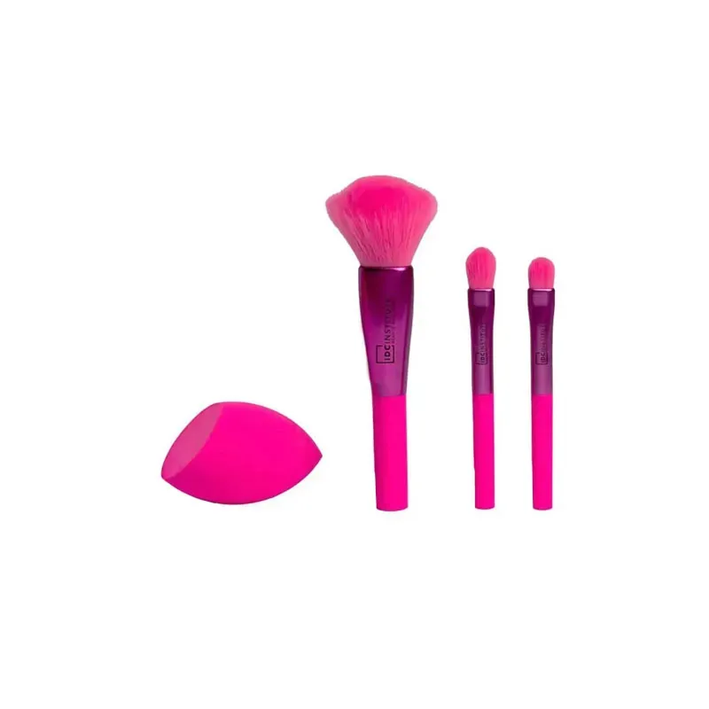 8436616358013IDC INSTITUTE Makeup Brushes & Blender Set 4Pcs _beautyfree.gr 8436616358013IDC INSTITUTE Makeup Brushes & Blender Set 4Pcs _beautyfree.gr