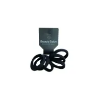 5207440006271BEAUTY SALON Λάστιχακια Μαλλιών Μαύρα Σετ 6τμχ_beautyfree.gr