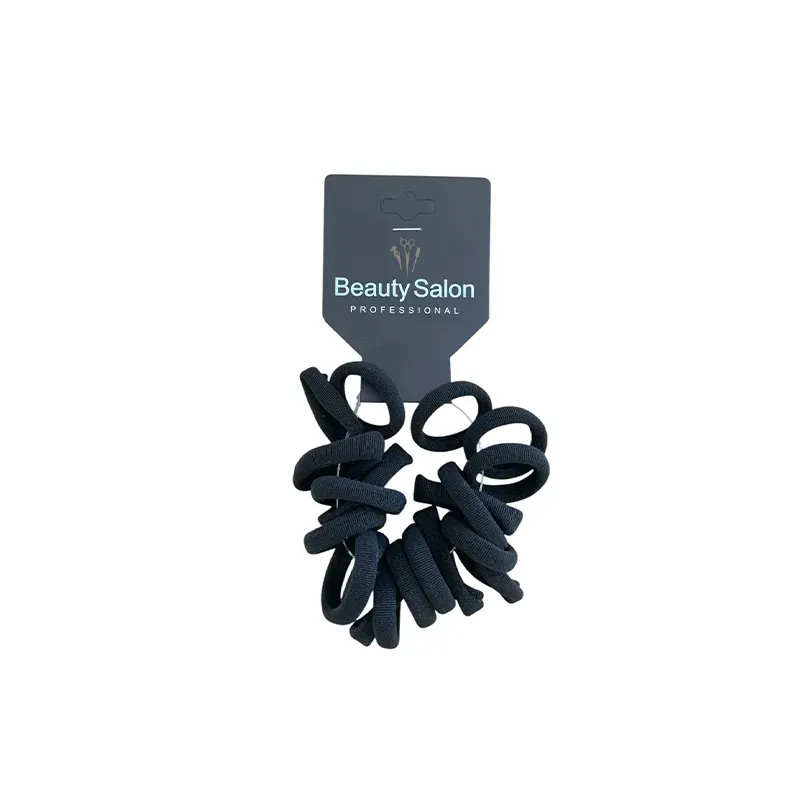 5207440006356BEAUTY SALON Λάστιχακια Μαλλιών Μαύρα Μικρά Σετ 20τμχ_beautyfree.gr
