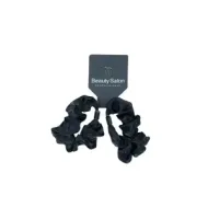5207440006493BEAUTY SALON Λαστιχάκια Μαλλιών scrunchie Μαύρο Τούλι Σετ 2τμχ_beautyfree.gr