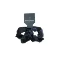 5207440006509BEAUTY SALON Λαστιχάκια Μαλλιών scrunchie Μαύρα με Στασάκια Σετ 2τμχ_beautyfree.gr