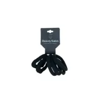 5207440007575BEAUTY SALON Λαστιχάκια Μαλλιών Μαύρα Σετ 6τμχ_beautyfree.gr