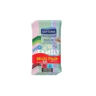 5201410964554SEPTONA Dermasoft Family Μωρομάντηλα με Χαμομήλι Multipack 4x12τμχ_beautyfree.gr