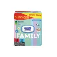 SEPTONA Dermasoft Family Μωρομάντηλα με Χαμομήλι Multipack 3x100τμχ