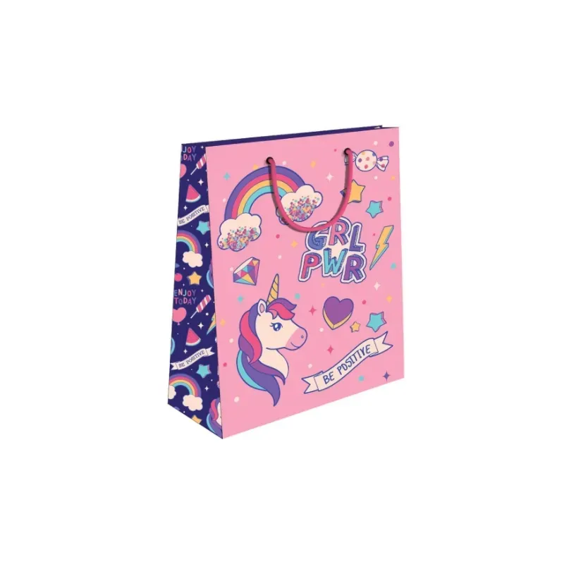 5205698710438GRL PWR/GAME OVER ΣΑΚΟΥΛΑ ΔΩΡΟΥ ΧΑΡΤΙΝΗ 26X12X32ΕΚ_beautyfree.gr