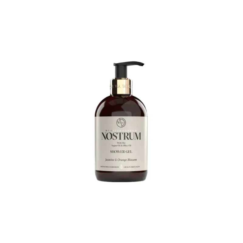 5205851310079MEDITERRANEUM NOSTRUM SHOWER GEL Jasmine & Orange Blossom 300ml_beautyfree.gr