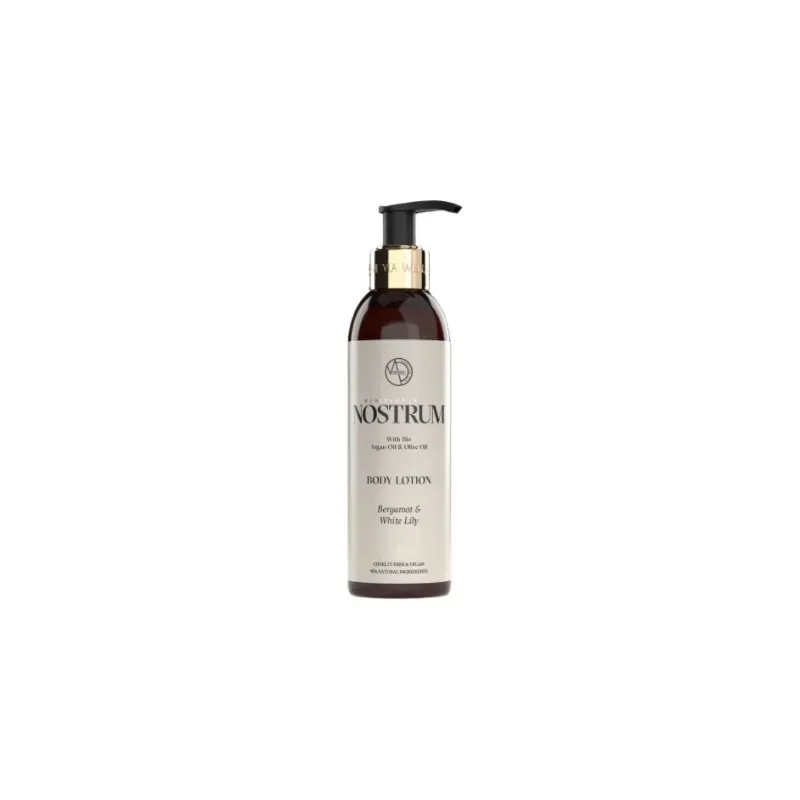 5205851310116MEDITERRANEUM NOSTRUM BODY LOTION Bergamot & White Lily 200ml_beautyfree.gr