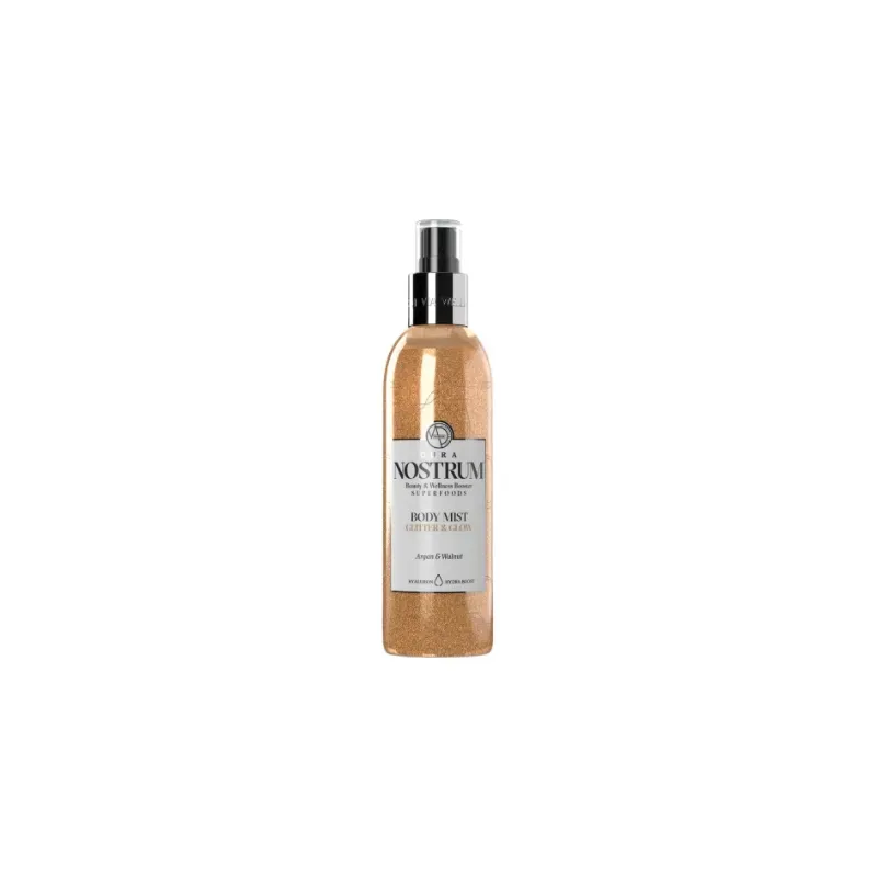 5205851320160CURA NOSTRUM BODY MIST GLITTER & GLOW 200ml_beautyfree.gr