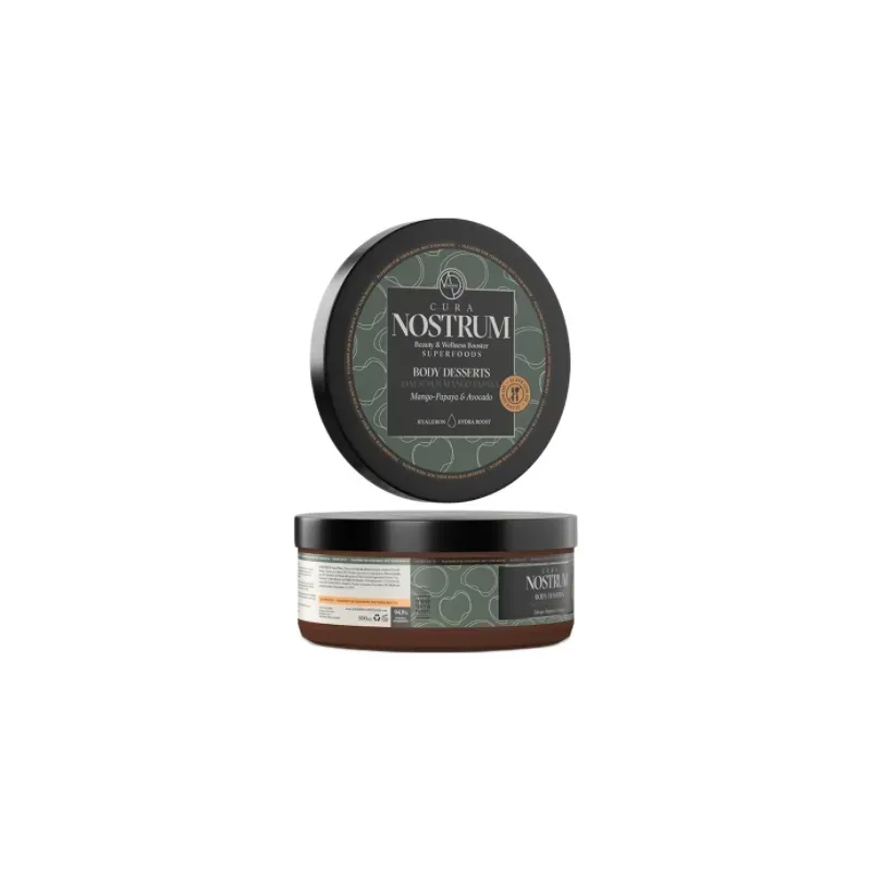 5205851320184CURA NOSTRUM BODY JAM SCRUB MANGO PAPAYA 500ml_beautyfree.gr