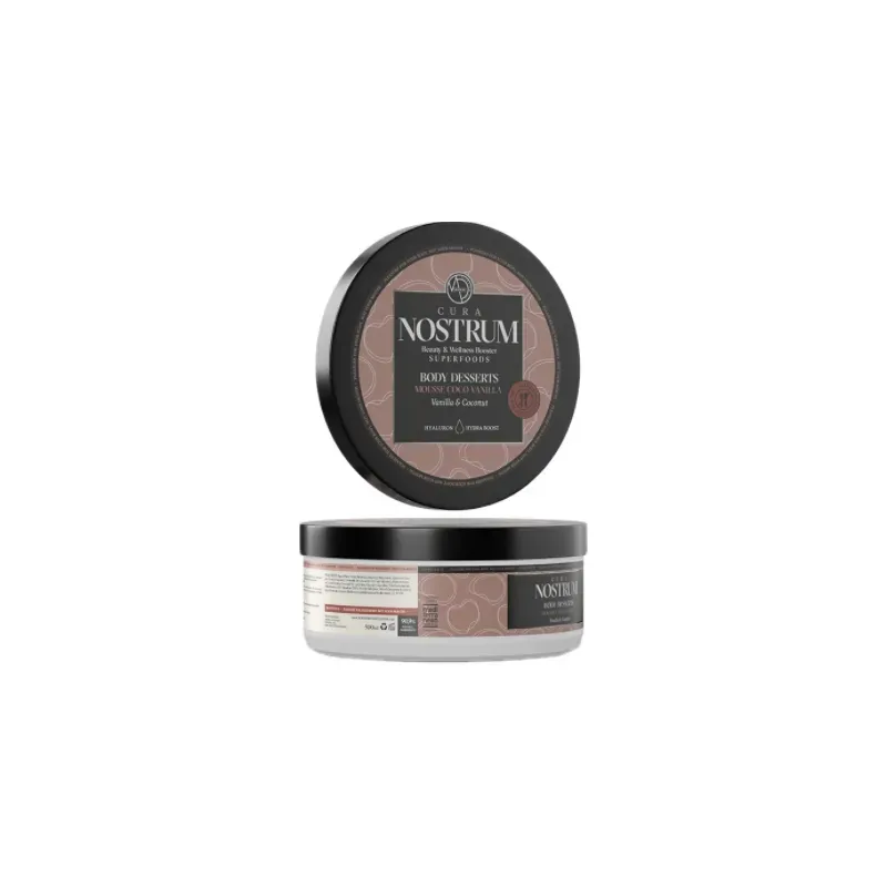 5205851320207CURA NOSTRUM BODY MOUSSE COCO VANILLA 500ml_beautyfree.gr