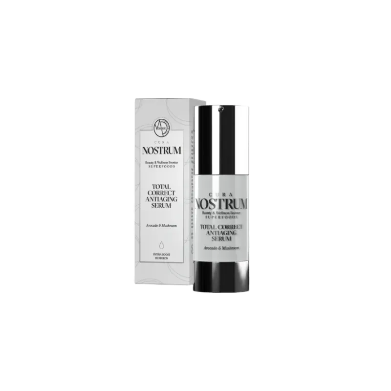 5205851320306CURA NOSTRUM TOTAL CORRECT ANTIAGING SERUM 30ml_beautyfree.gr