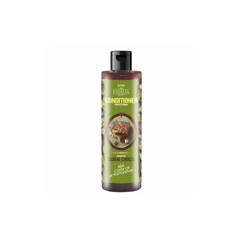EVIALIA Conditioner Dubai Chocolate Με Καστορέλαιο- 500ml EVIALIA Conditioner Dubai Chocolate Με Καστορέλαιο- 500ml