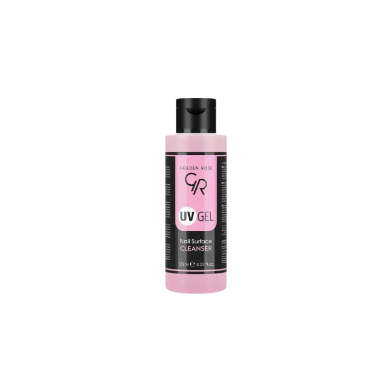 8691190487256GOLDEN ROSE UV GEL Nail Surface Cleanser 125ml_beautyfree.gr