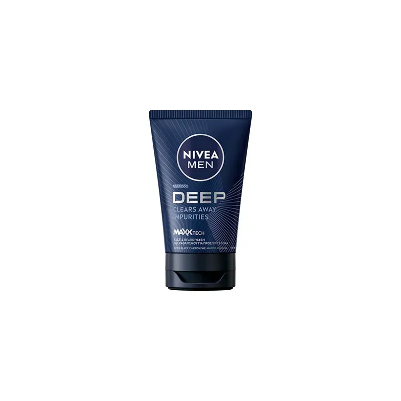 4006000090030NIVEA Men Deep Gel Καθαρισμού Προσώπου 100ml _beautyfree.gr