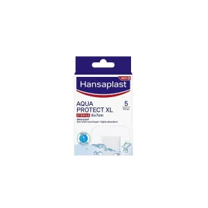 4005800273216HANSAPLAST Aqua Protect XL 6x7cm 5 strips _beautyfree.gr