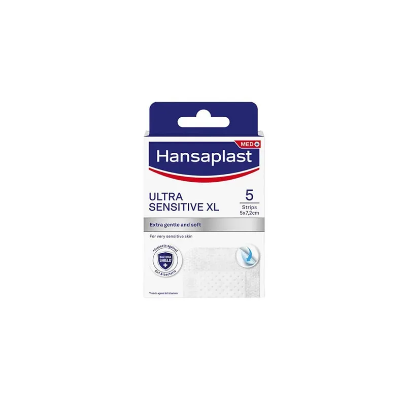 4005900895738HANSAPLAST Ultra Sensitive XL 5 strips _beautyfree.gr
