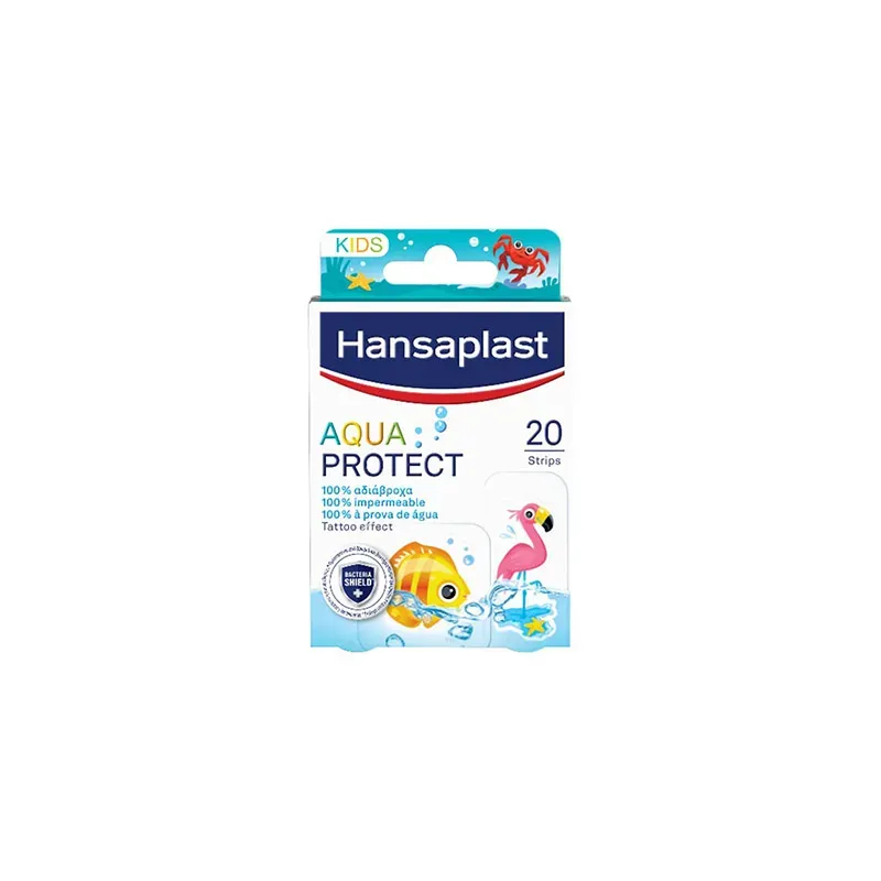 4005800352041HANSAPLAST Aqua Protect kids 20strips _beautyfree.gr