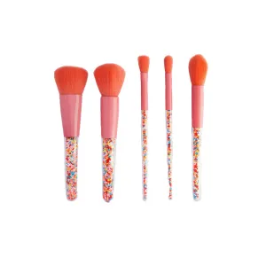BEAUTY SALON Candy Makeup Brushes Σετ 5τμχ
