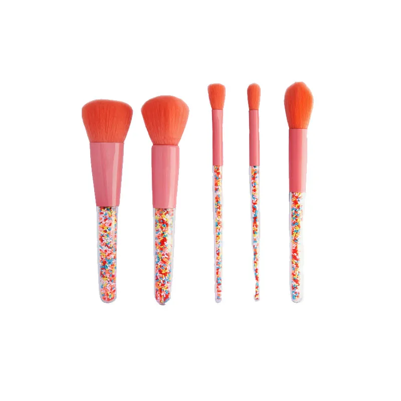 BEAUTY SALON Candy Makeup Brushes Σετ 5τμχ BEAUTY SALON Candy Makeup Brushes Σετ 5τμχ