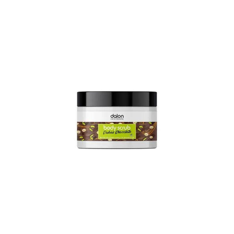 5203226404477DALON Body Scrub Dubai Chocolate 500ml_beautyfree.gr