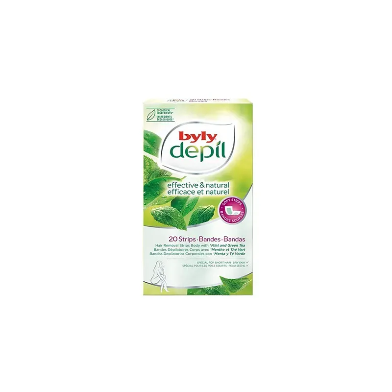 8411104040526PERKY Αποτριχωτικές Ταινίες Σώματος Μέντα 20τμχ_beautyfree.gr