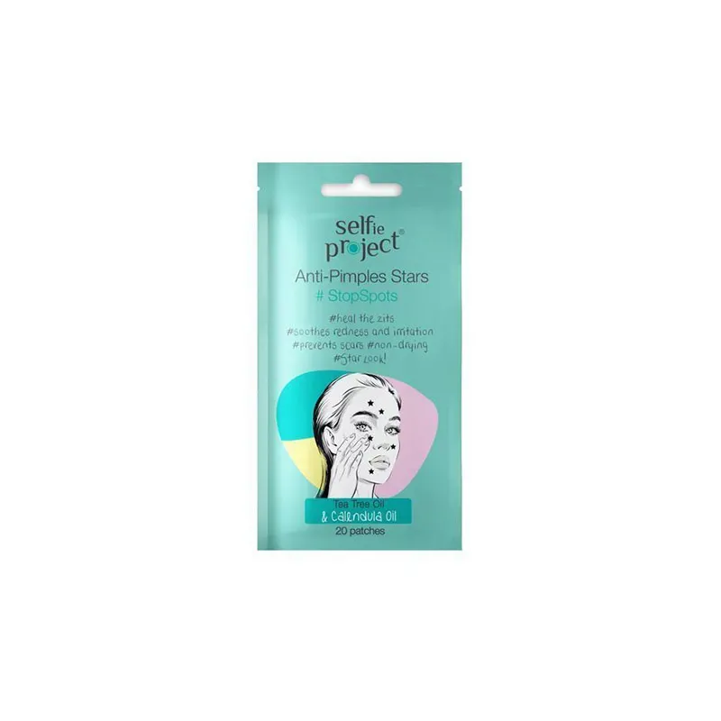 5902853045274SELFIE PROJECT Patches Για Σπυρακια Stars 20τμχ_beautyfree.gr