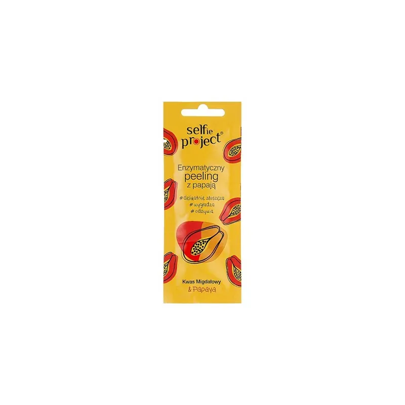 5902853043546SELFIE PROJECT Peeling Προσωπου Enzymatic Papaya 8ml_beautyfree.gr